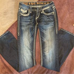 Rock Revival Serena jeans boot cut size 26x34